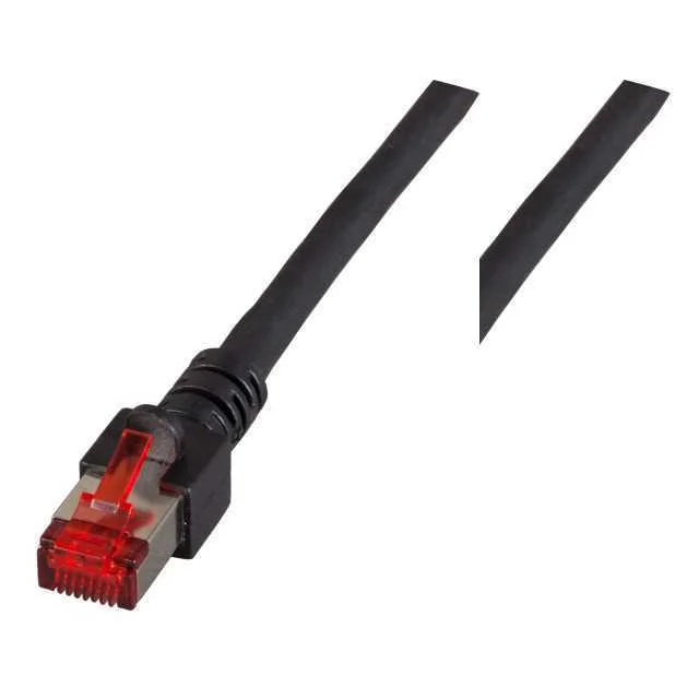 Efb Rj45 Patchkabel S/Ftp, Cat.6, Lszh, 15m, Schwarz