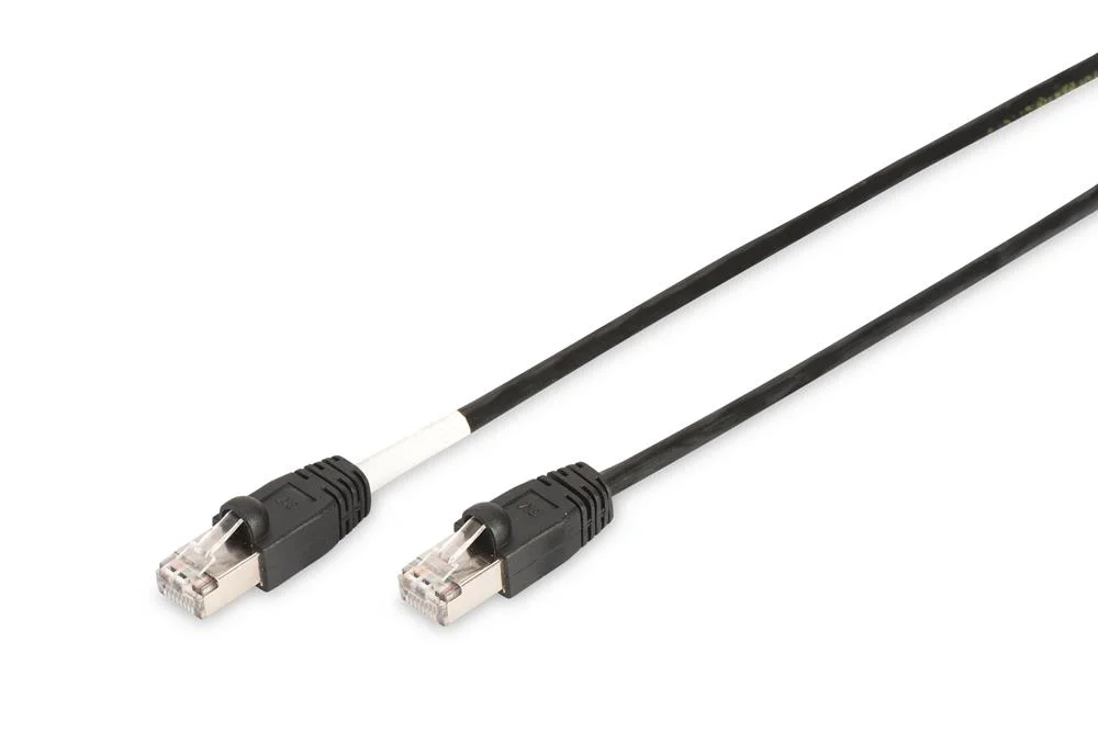 Digitus Patchkabel Cat6  S/Ftp 2xrj45  3.0m Schwarz Outdoor