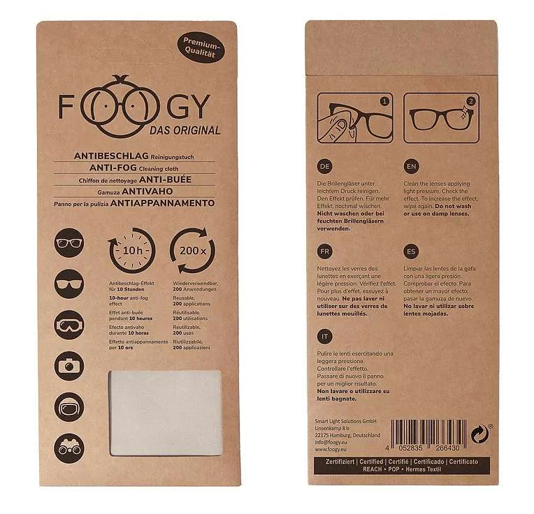 Foogy Foogyvaho Tratamento Anti-Embaciante
