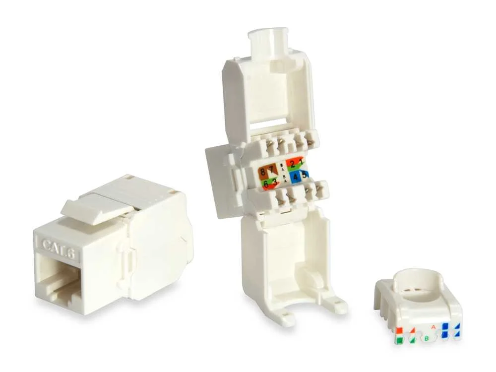 Equip 769216 Adaptador para Cabos Rj-45 Lsa Branco