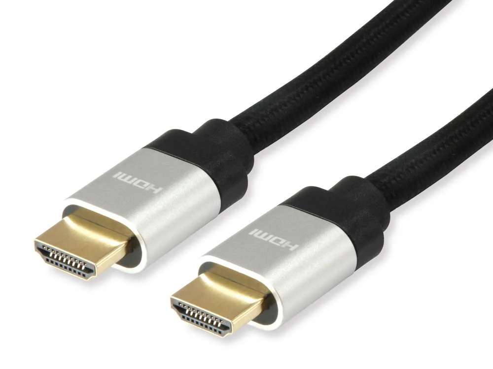 Equip Hdmi Uhs E.Gewebe 2.1 A-A St/St  2.0m 8k60hz Hdr    Sw