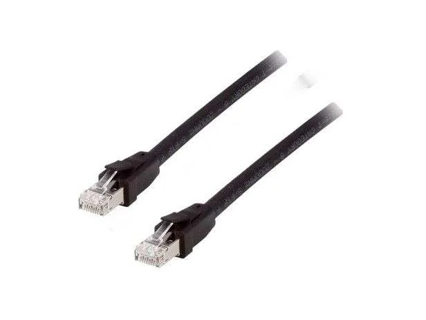 Cabo de Rede Equip 608052 Cat8.1 S/Ftp (Pimf) Awg 24/7 3m Preto