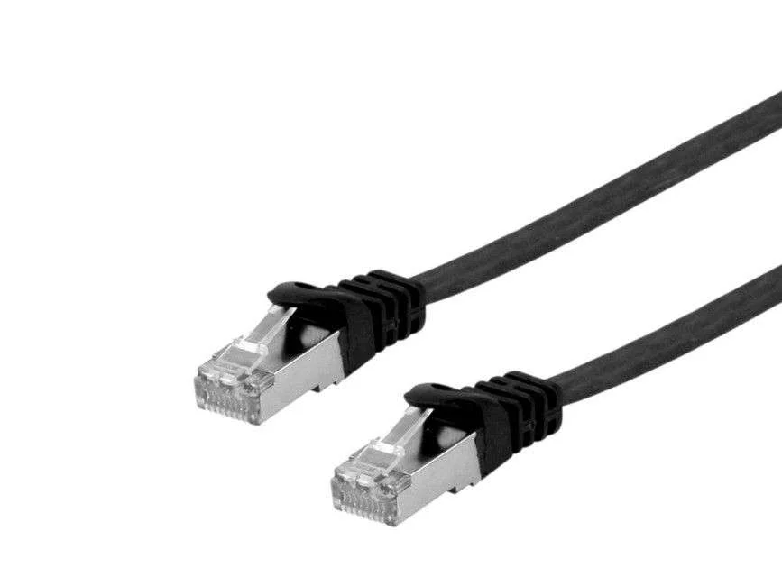 Equip 607690 Cabo de Rede Preto 1 M Cat6a U/Ftp (.