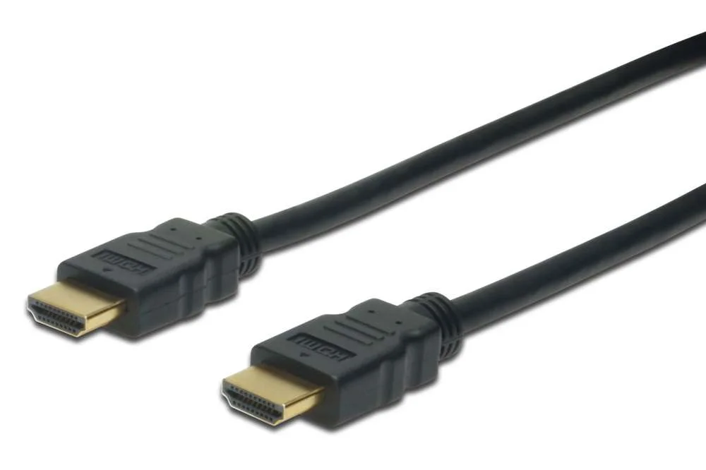 Digitus Hdmi High Speed Mit Ethernet Anschlusskabel, 1m, Sw