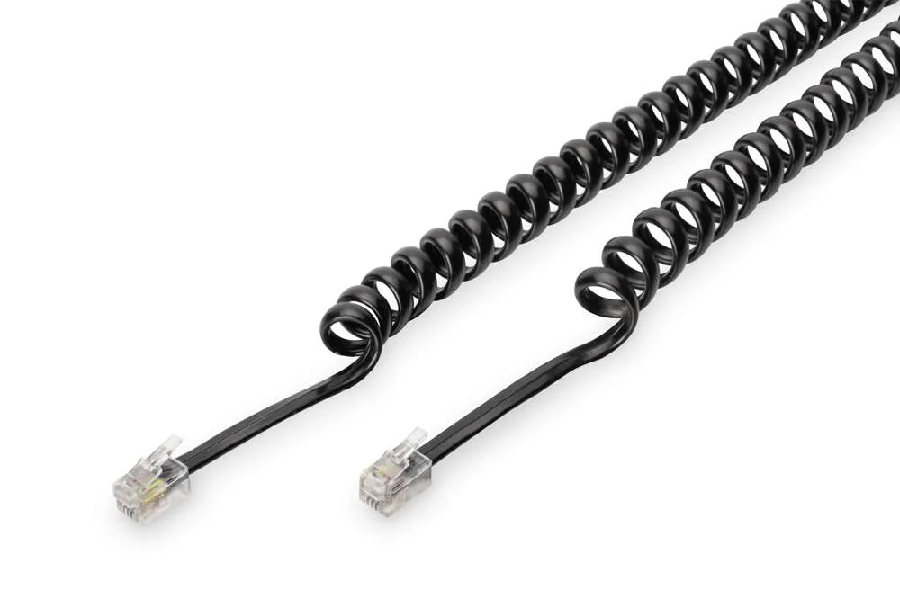 DIGITUS RJ10 - RJ10, 2M PRETO