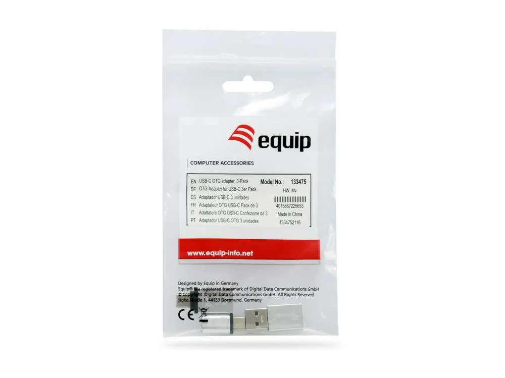 Equip 133475 Adaptador para Cabos Usb C. Usb C. U.