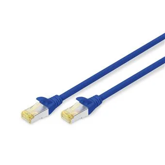 Digitus Cat 6a S/Ftp Patchkabel, 0,25m, Blau
