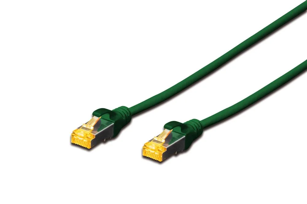 Digitus Cat 6a S/Ftp Patchkabel, 0,25m, Gr&uuml;n