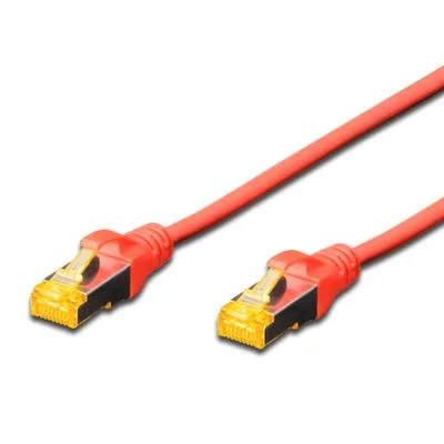 Digitus Cat 6a S/Ftp Patchkabel, 2m, Rot