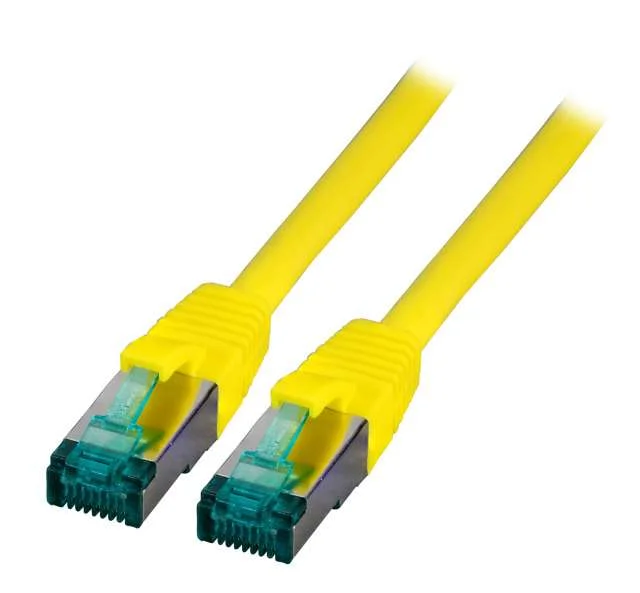 Efb Rj45 Patchkabel S/Ftp, Cat.6a, Lszh, 5m, Gelb