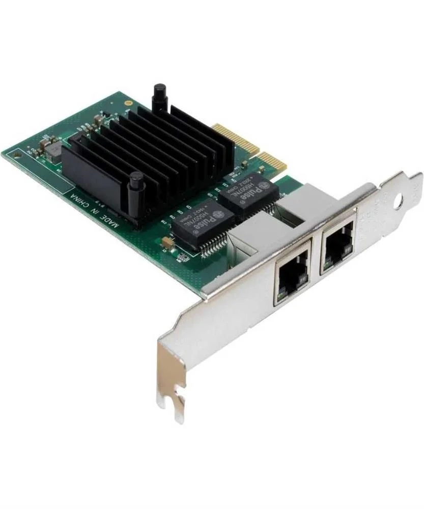 Inter-Tech Gigabit Pcie Adapter Argus St-727 X4 V2.0 Dual Retail