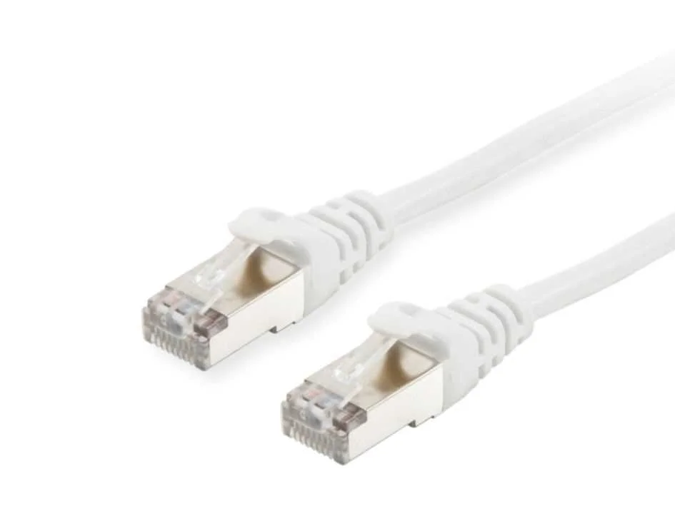 Equip Patchkabel Cat6   S/Ftp 2xrj45 50.00m Weiss       Lszh Polybeutel