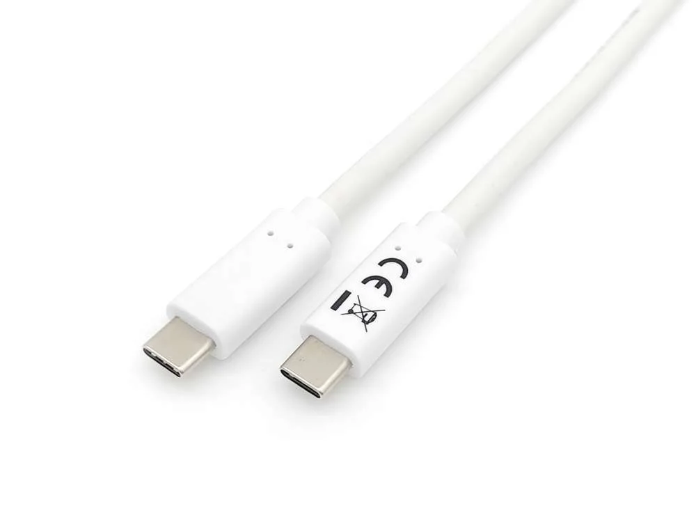 Equip Kabel Usb-C 3.2 -> C       St/St  2.00m 3a/20v      Ws