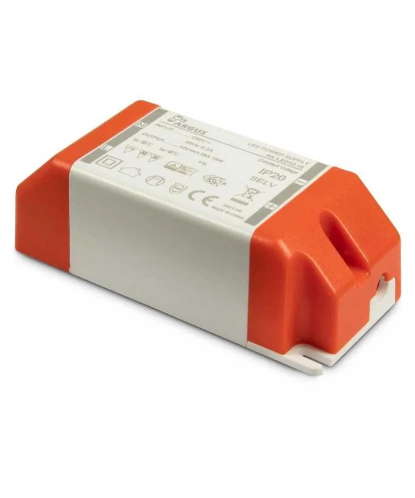Inter-Tech LED Trafo  Led12-15 15w, 12v, 1250ma, Ip20 Retail