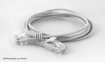 Wantec Patchkabel Utp  Cat6a           D=2,8mm 5,00m Wei&szlig;