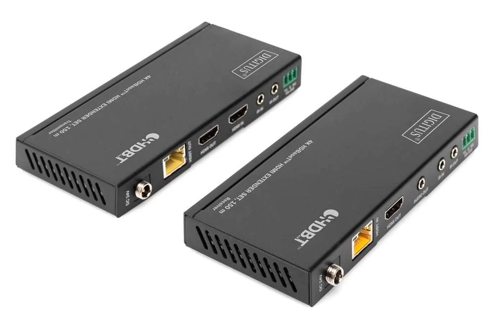 Digitus 4k Hdbaset Hdmi Extender Set, 150m