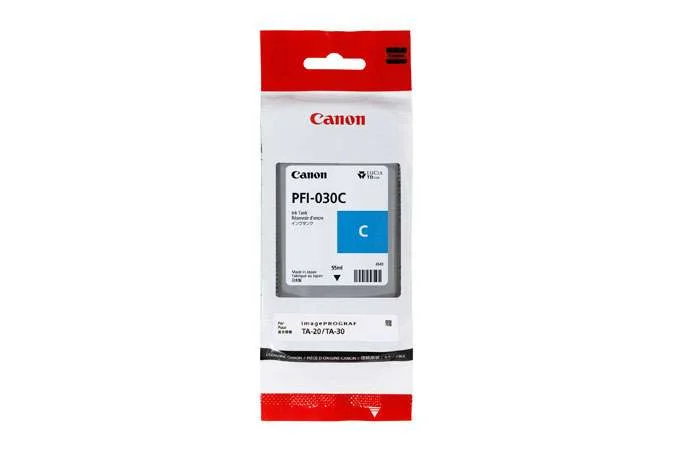 Canon Ink Cart. Pfi-030c F?r Ipg T-20/Ta-30 Cyan (3490c001)