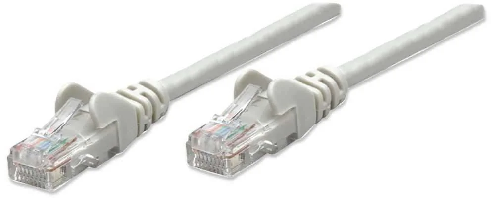 Intellinet Patchkabel Rj45 U/Utp Cat6 2.00m Hebelschutz Grau
