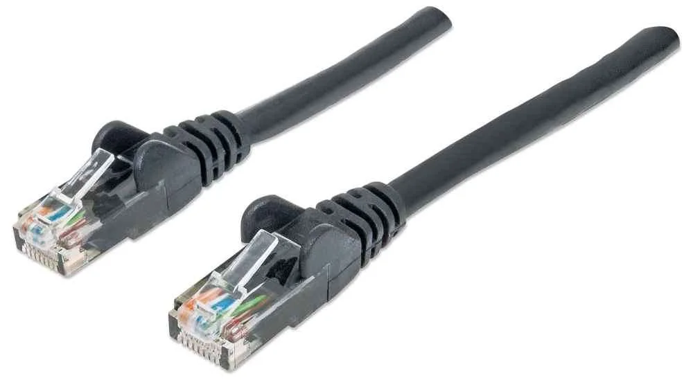 Intellinet Patchkabel Rj45 U/Utp Cat6 3.00m Hebelschutz Schw