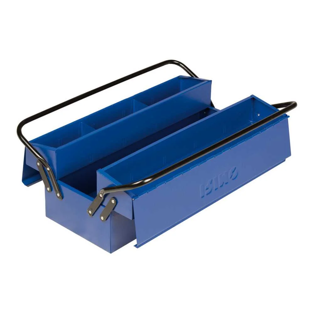 Caixa Porta Ferramentas 2 Pegas e 3 Bandejas 500x210x190mm 902031 Irimo