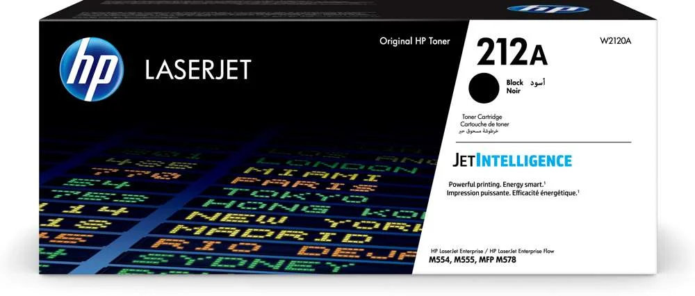 Hp Cartucho de T&oacute;ner Original Laserjet 212a Negro