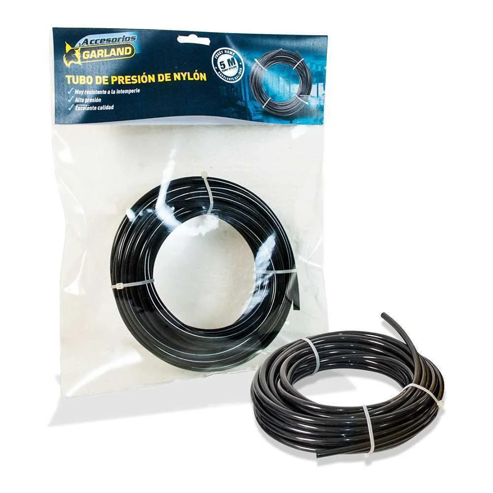 Tubo de Press&atilde;o Preto 1/4" 5m 71fg000002 Garland