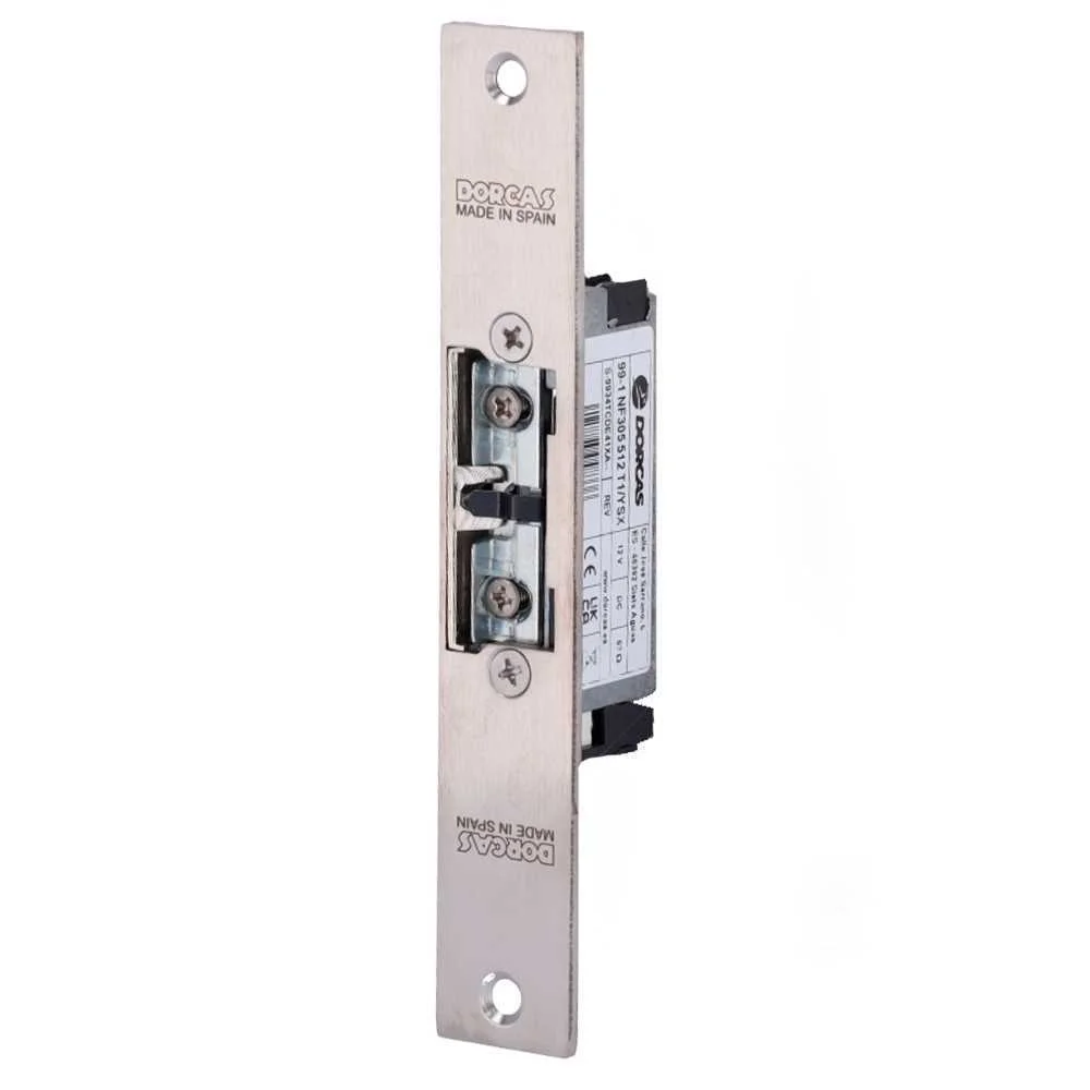 Trincos El&eacute;ctricos Dorcas - para Porta &Uacute;nica : Parafuso Radial Ajust&aacute;vel - Modo Abertura Fail Safe (