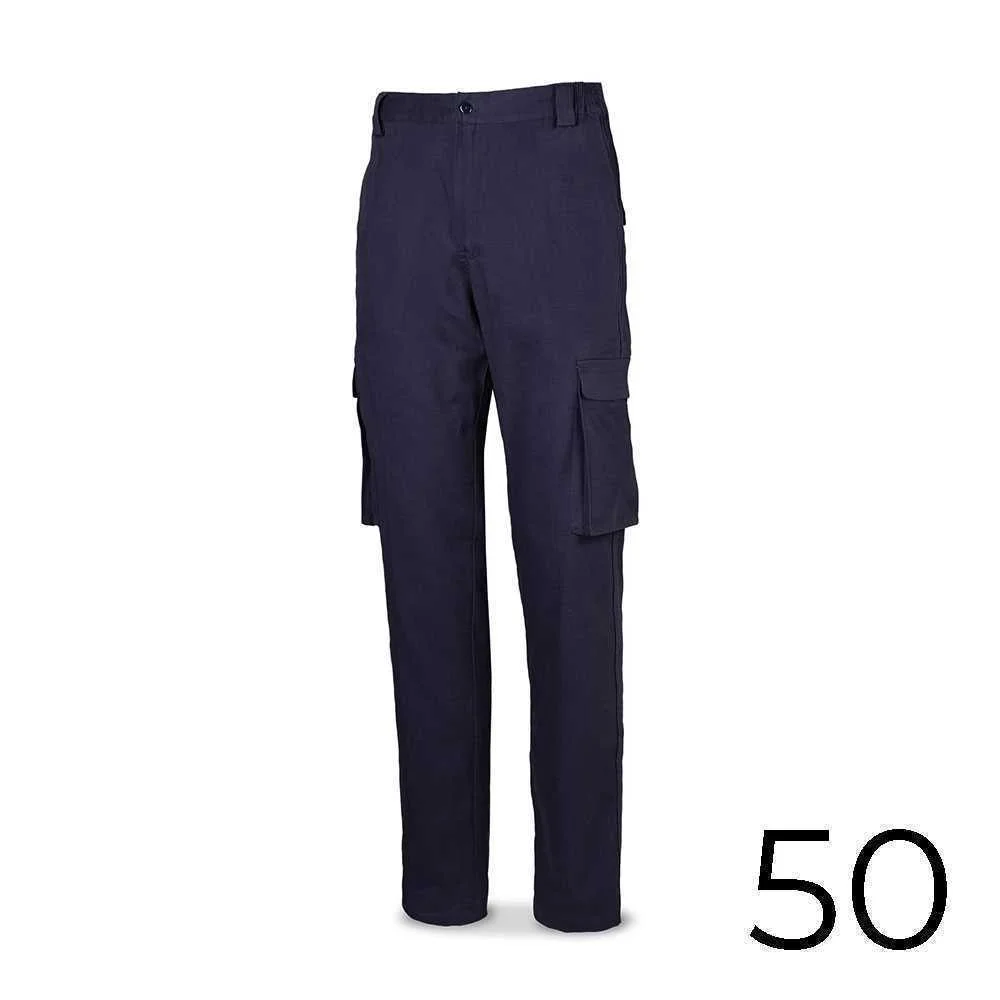 Cal&ccedil;as Strech 98% Algod&atilde;o 2% Elastano 240g Azul Marinho Tamanho 50 588pbsam/50 Marca