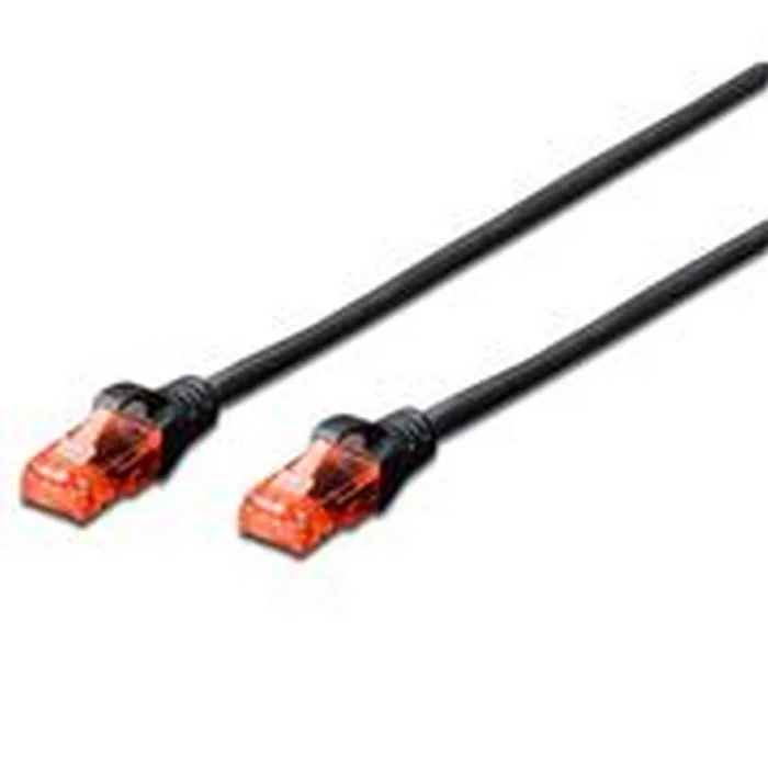 Digitus Chicote Cat6 Utp Pvc 0.5mt Preto