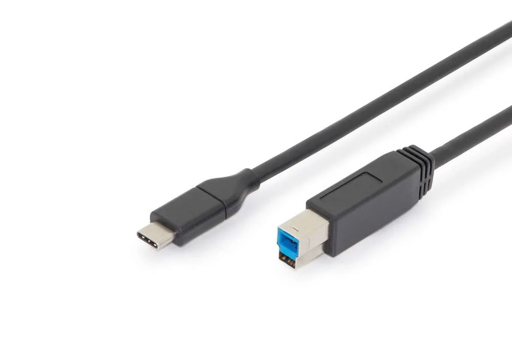 Digitus Verbindungskabel Usb Typc     -> B  St/St 1.8m Schwa