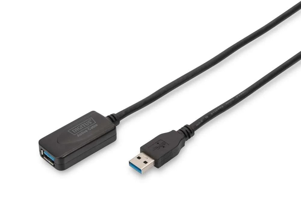 Digitus Repeaterkabel Verl&auml;ngerung Usb 3.0 Typ a St/Bu 5.00m