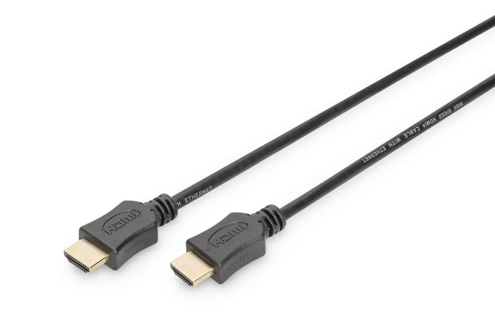 Digitus Hdmi High Speed Mit Ethernet Anschlusskabel, 5m, Sw