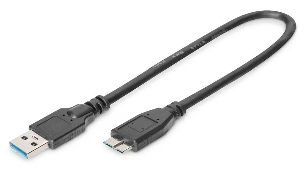Cabo Usb a Macho - Micro-Usb B 3.2 Macho 25cm - Digitus