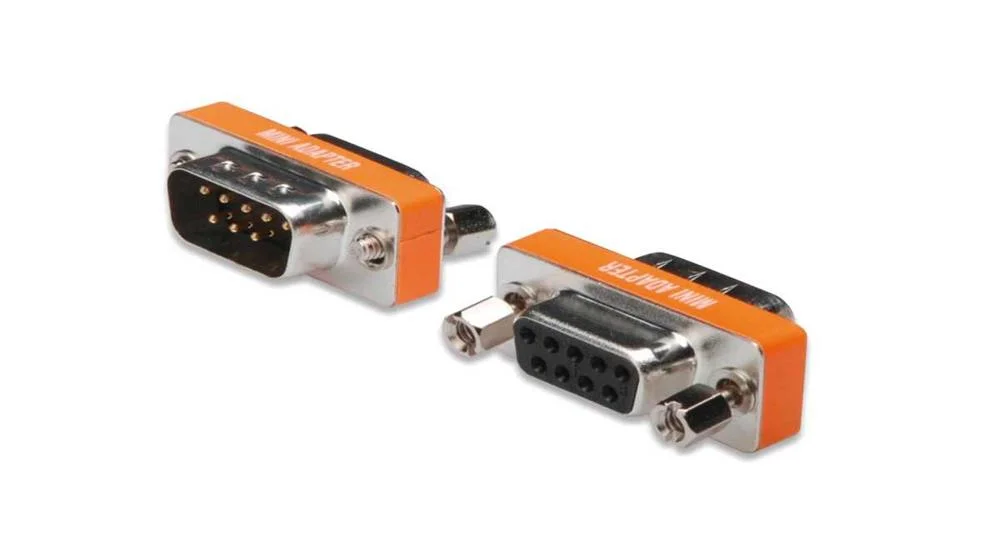 DIGITUS ZERO MODEM ADAPTER D-SUB9 METAL HOUSING M.