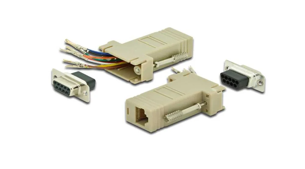 DIGITUS RS 232 ADAPTER D-SUB CINZENTO