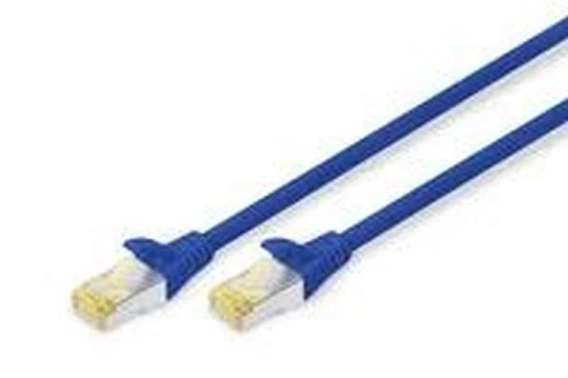 Digitus Cat 6a S/Ftp Patchkabel, 0,5m, Blau