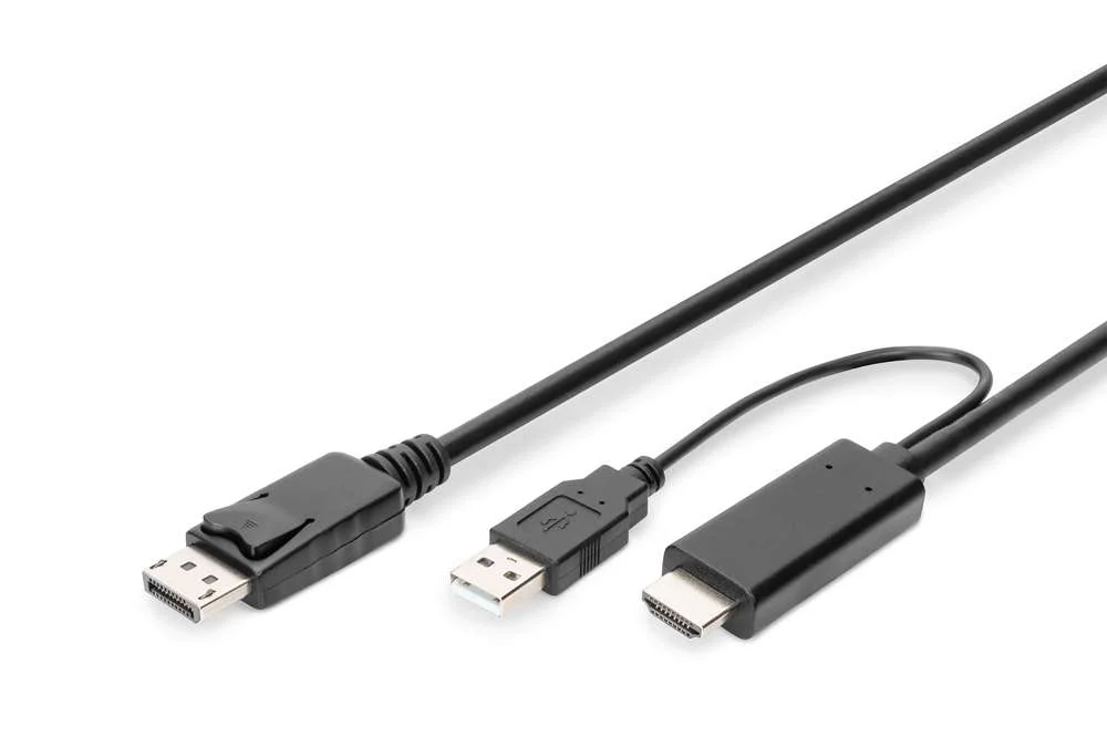 Digitus Ak-330111-020-S Adaptador de Cabo de V&iacute;de.
