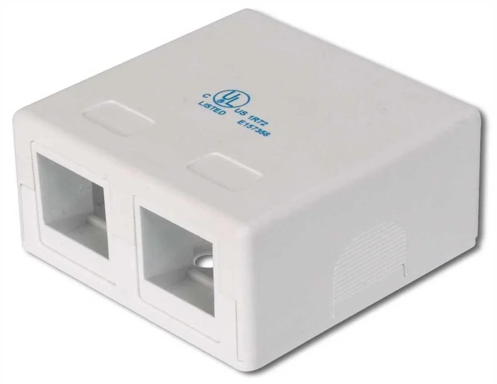 Digitus Geh&auml;use F&uuml;r Keystone 2xkeystone, Wei&szlig;