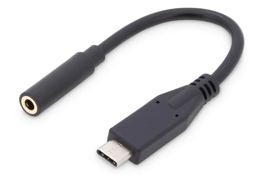 Adaptador Usb-C Jack 3,5 Mm Digitus By Assmann Ak-300321-002-S 20 Cm 