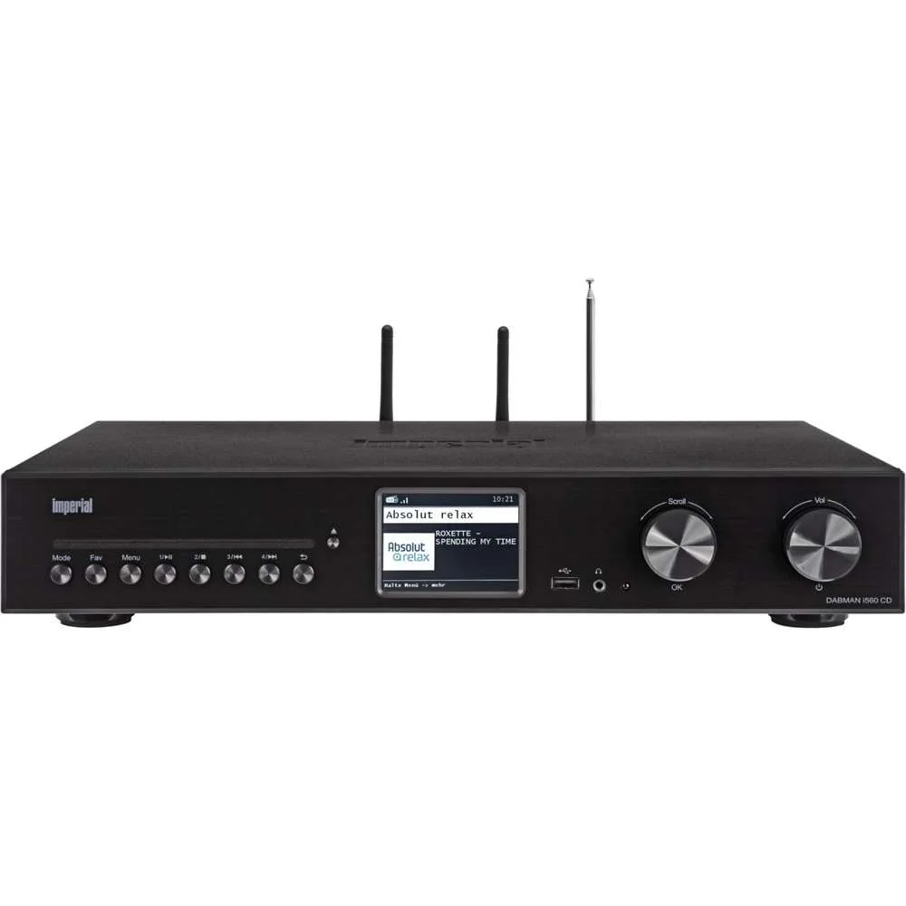 IMPERIAL DABMAN I560 CD INTERNET DIGITAL PRETO