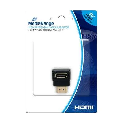 Mediarange Hdmi High Speed Winkeladapter 90&deg; Schwarz