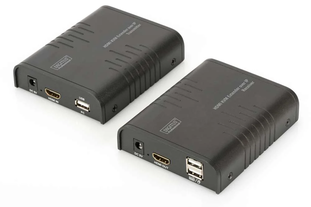 DIGITUS DS-55202 EXTENSOR KVM TRANSMISSOR E RECET.