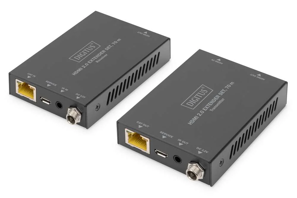 Repetidor Hdmi Digitus Preto 