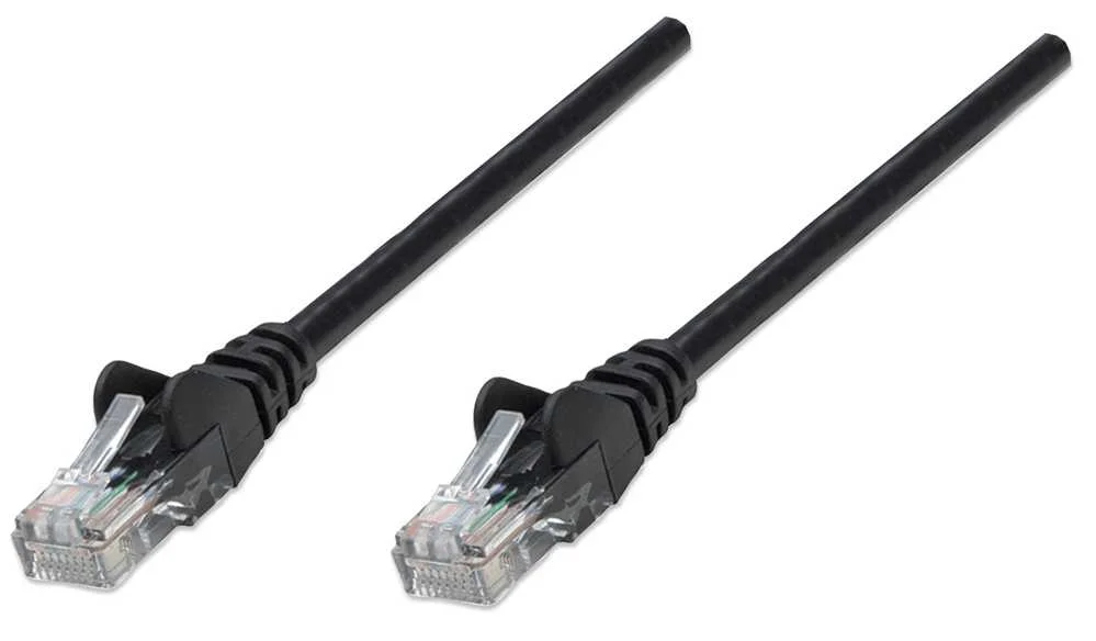 Intellinet Patchkabel Rj45 U/Utp Cat6 15m   Hebelschutz Schw