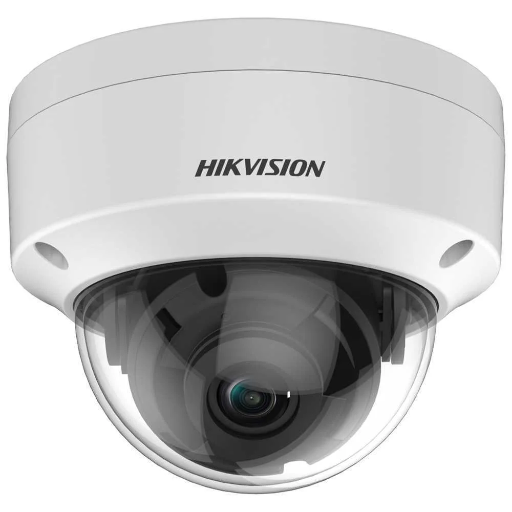Hikvision - C&acirc;mara Dome Hdtvi Gama Value - Resolu&ccedil;&atilde;o 5 Megapixel (2560x1944) - Lente 2.8 Mm - Smart 