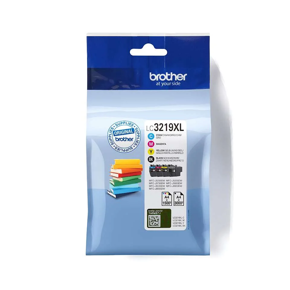 Brother Tinteiro Pack 4 Cores Lc3219 Xl