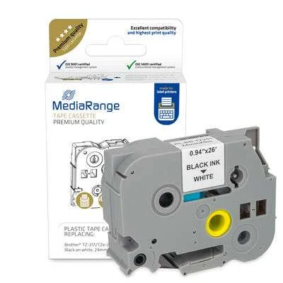 Mediarange Mrbtz251 Etiqueta para Impress&atilde;o Preto.