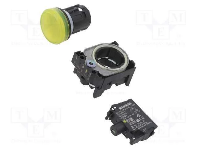 Luz de indica&ccedil;&atilde;o, 22mm, -25&divide;70C, Ilum: LED, 22mm,.
