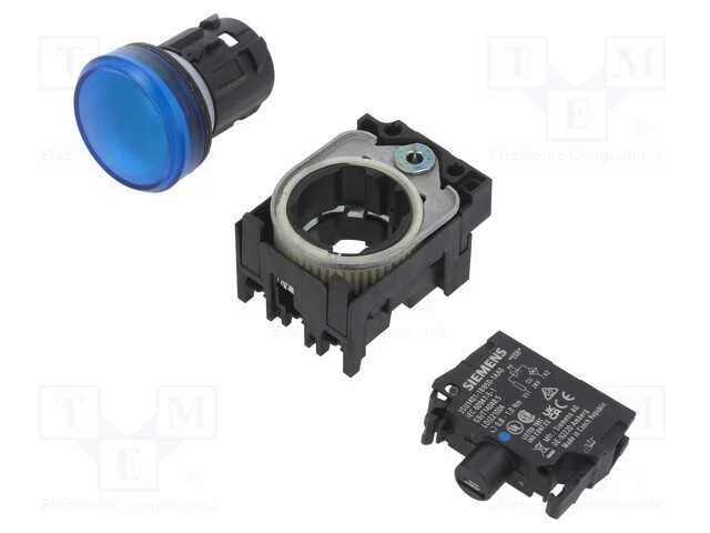 Luz de indica&ccedil;&atilde;o, 22mm, -25&divide;70C, Ilum: LED, 22mm,.