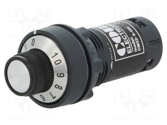 Potenci&oacute;metro, 22mm, Cm22, -25&divide;70c, 22,5mm, Ip65, 0&divide;10v